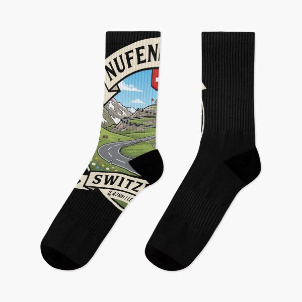 Item preview, Nufenen Pass Switzerland Adventure Driving Graphic designed and sold by enzoade.