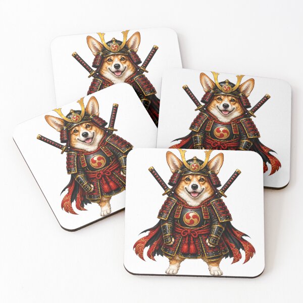 Item preview, Corgi Samurai Warrior designed and sold by BartArtPhoto.