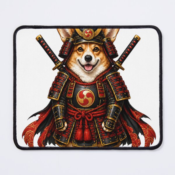 Item preview, Corgi Samurai Warrior designed and sold by BartArtPhoto.