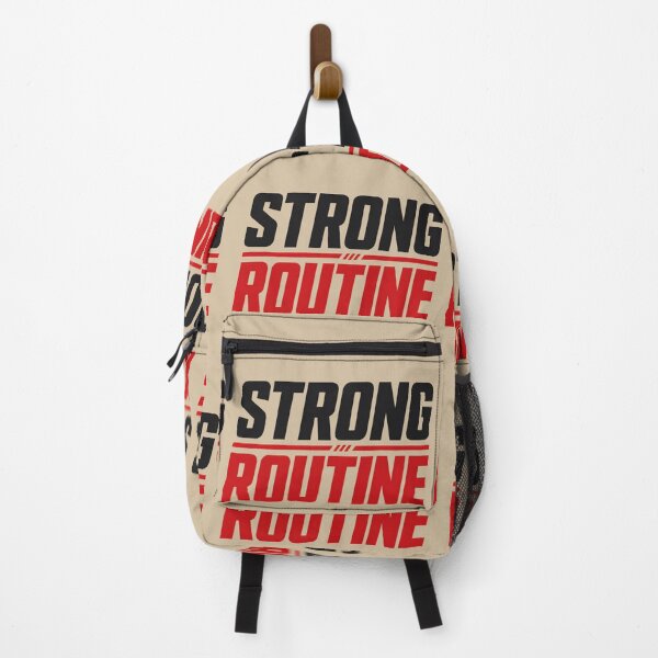 Item preview, Strong Routine Bold Motivation Typography Design designed and sold by VioVibe.