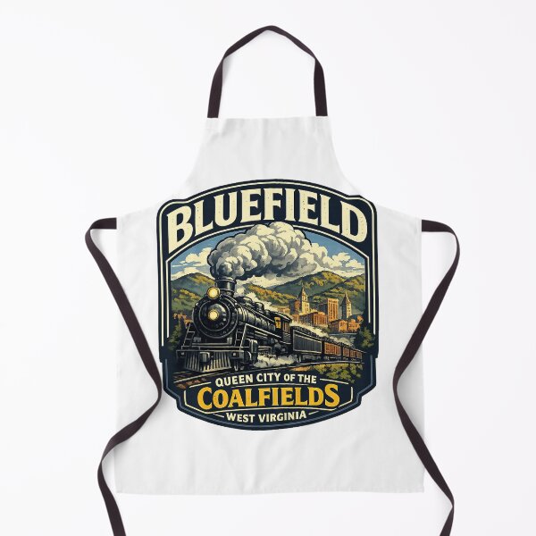 Item preview, Bluefield West Virginia – Queen City of the Coalfields Vintage Railroad designed and sold by Past in Threads.