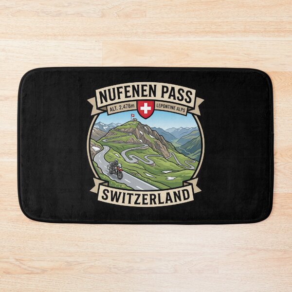 Item preview, Nufenen Pass Switzerland Mountain Explorer Graphic designed and sold by enzoade.