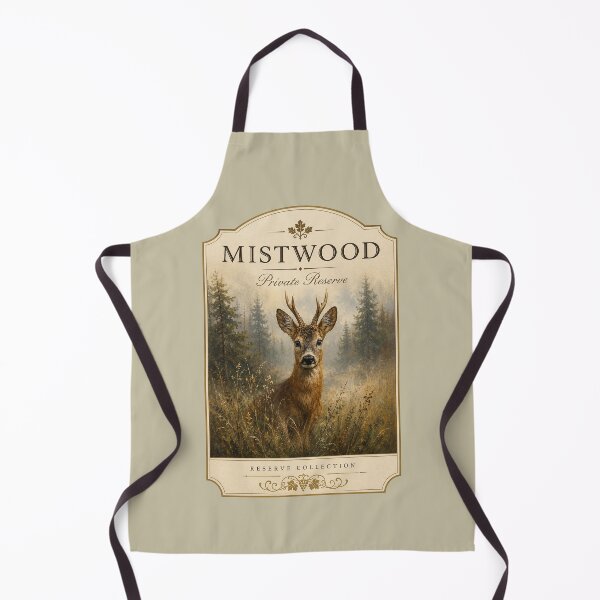 Item preview, Roe Buck in the Mist – Hand Painted Oil Style Wildlife Art designed and sold by TammyHunterArt.