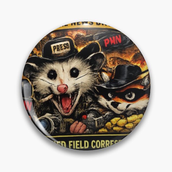 Item preview, PNN Chaos Crew — Field Correspondent Tactical Tee designed and sold by PossumNewsMerch.