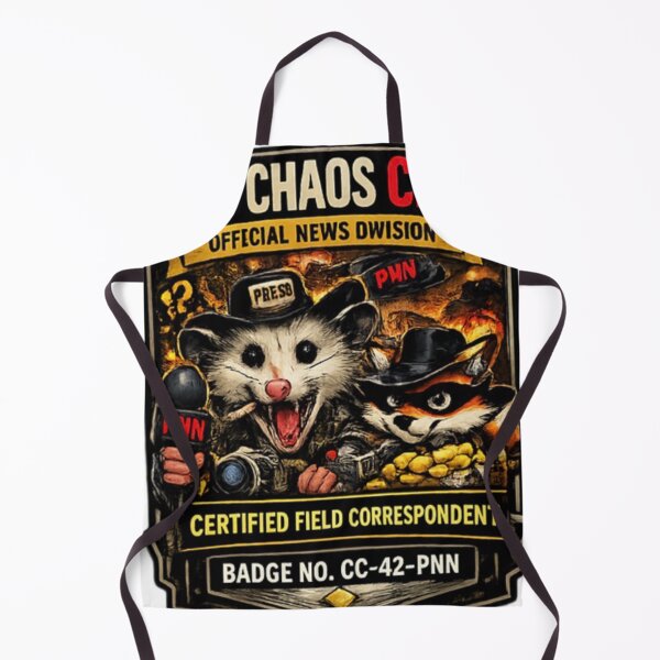 Item preview, PNN Chaos Crew — Field Correspondent Tactical Tee designed and sold by PossumNewsMerch.