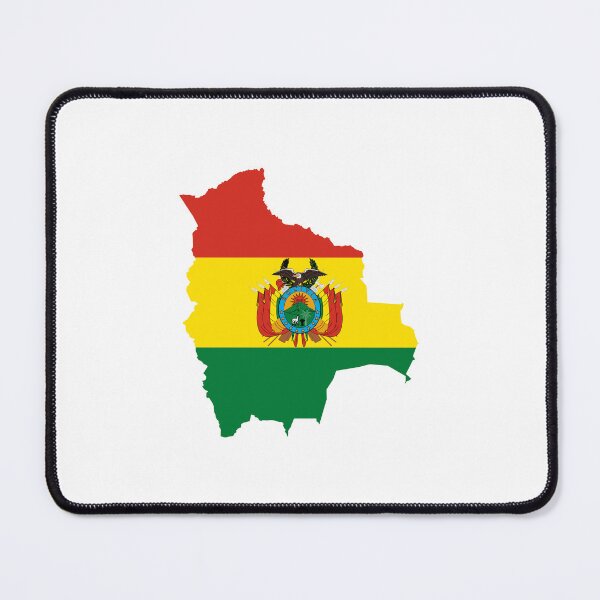 Item preview, Flag Of Bolivia Map designed and sold by Inspirationmotivation.