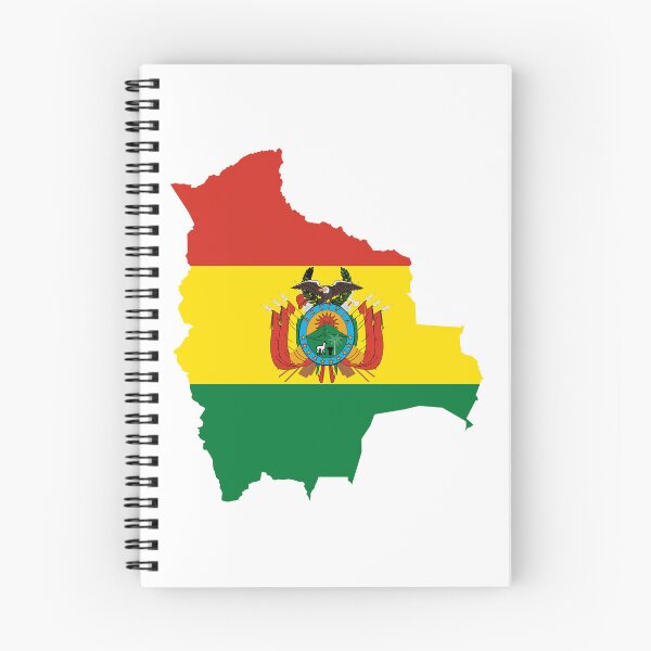 Item preview, Flag Of Bolivia Map designed and sold by Inspirationmotivation.