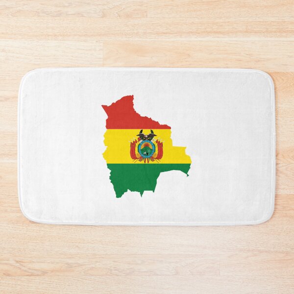 Item preview, Flag Of Bolivia Map designed and sold by Inspirationmotivation.
