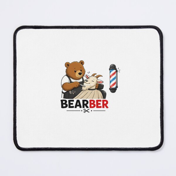 Item preview, Bearded bear and bearded goat designed and sold by Color-inch.