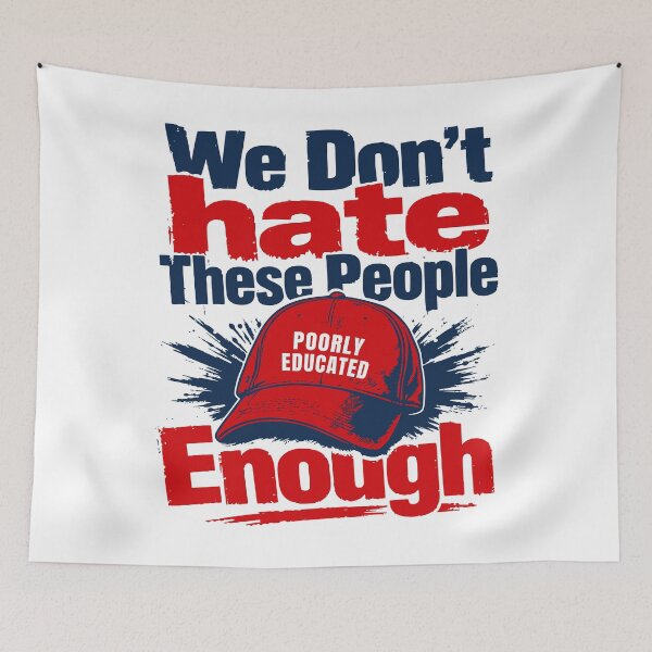 Item preview, Poorly Educated Political Commentary Shirt designed and sold by EthosWear.