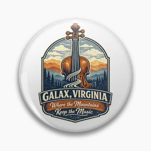 Item preview, Galax Virginia – Where the Mountains Keep the Music designed and sold by Past in Threads.