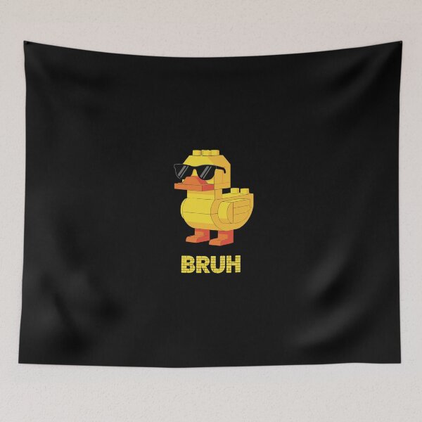 Item preview, Bruh Building Blocks Duck Meme Slang Youth  designed and sold by PopStars1993.