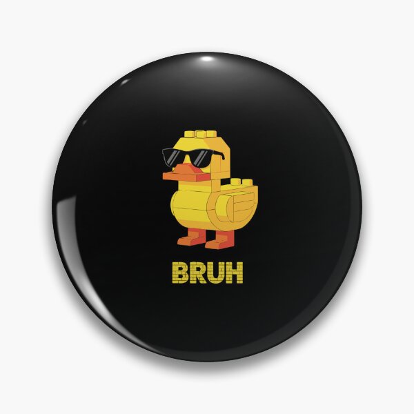 Item preview, Bruh Building Blocks Duck Meme Slang Youth  designed and sold by PopStars1993.