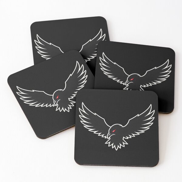Item preview, Dark Raven Wings Gothic Minimalist Design designed and sold by CreativeMindsetLab.