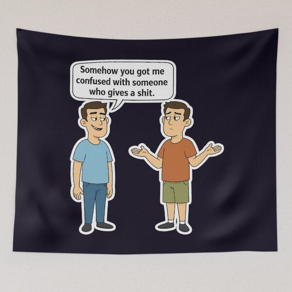 Item preview, SARCASTIC QUOTE FUNNY CARTOON EXPRESSION COMEDY HUMOR designed and sold by PRINTSCHARMINGM.