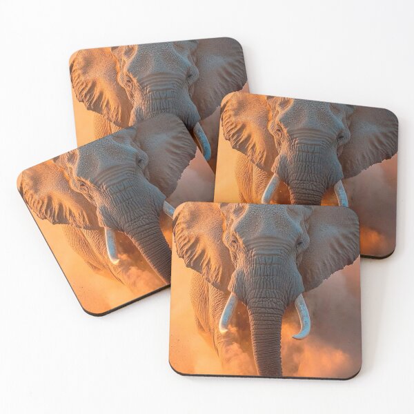 Item preview, Epic African Elephant Charge  designed and sold by Outlet Raloel.