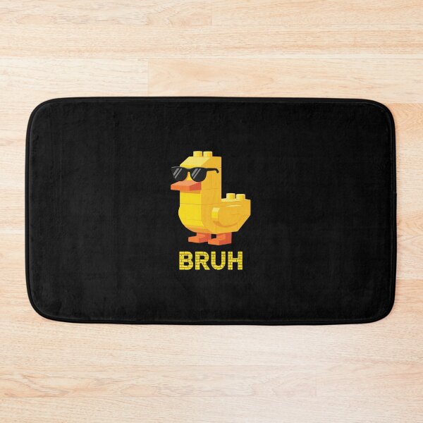 Item preview, Bruh Duck Building Blocks Funny Meme Youth designed and sold by PopStars1993.