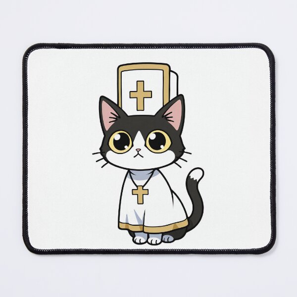 Item preview, Cleric Cat - D&D Cats designed and sold by 380Designs.