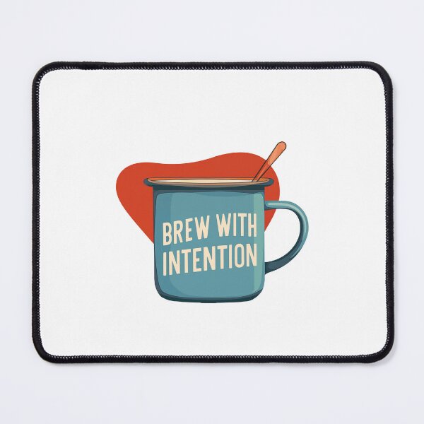 Item preview, Brew With Intention Cozy Coffee Vibe designed and sold by FWLKIT.