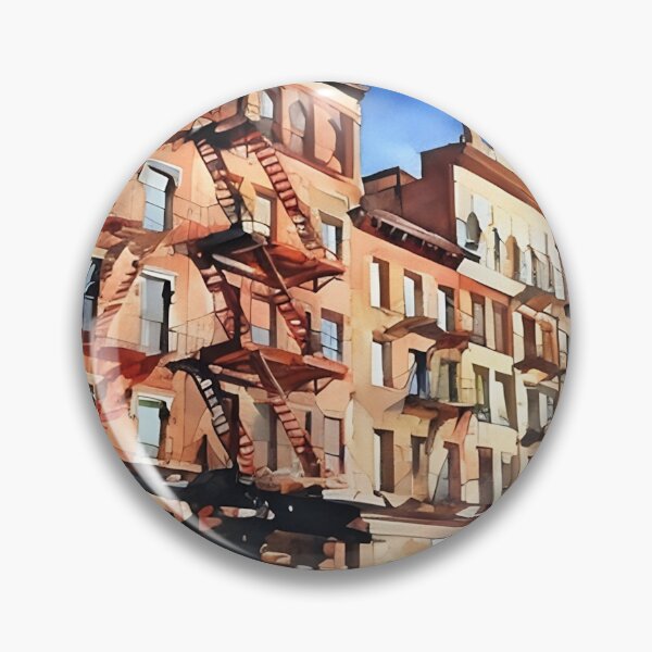 Item preview, The Redbricks of Tribeca designed and sold by RCWatercolours.