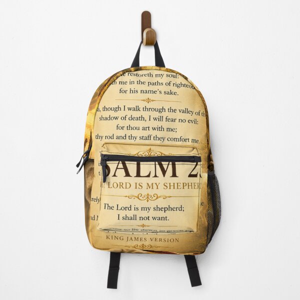 Item preview, Psalm 23 – The Lord Is My Shepherd | Christian Scripture Wall Art | King James Bible Verse designed and sold by KINGDOM GOLD STUDIO.