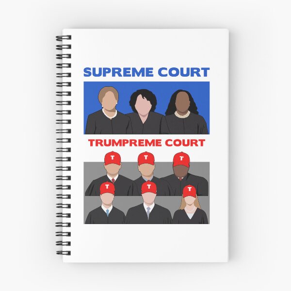 Item preview, Supreme Trumpreme Court Political Commentary Art T-Shirt designed and sold by EthosWear.