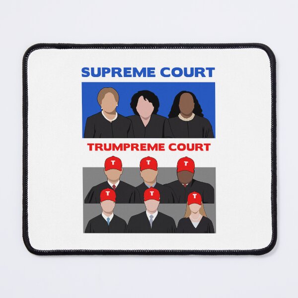 Item preview, Supreme Trumpreme Court Political Commentary Art T-Shirt designed and sold by EthosWear.