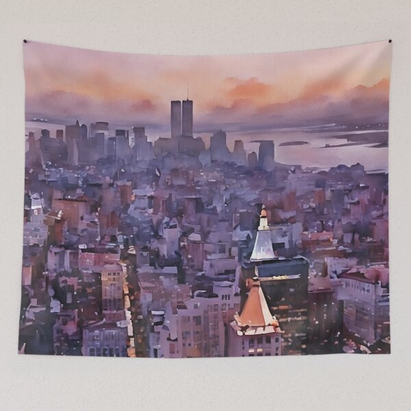Item preview, Pink Skies designed and sold by RCWatercolours.