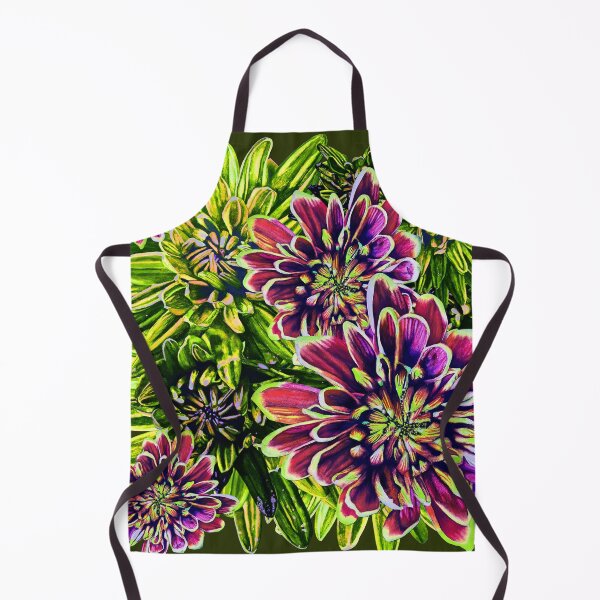 Item preview, Neon Green Chrysanthemums 5 designed and sold by nastiaart.