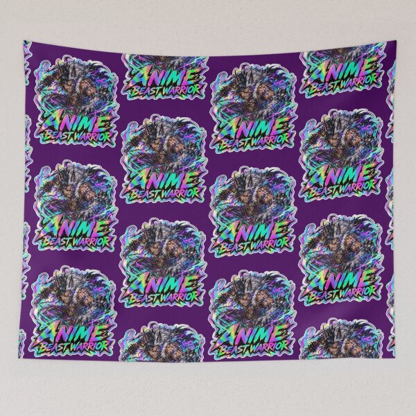 Item preview, Anime Beast Warrior Holographic Fantasy designed and sold by DesignsByLitz.