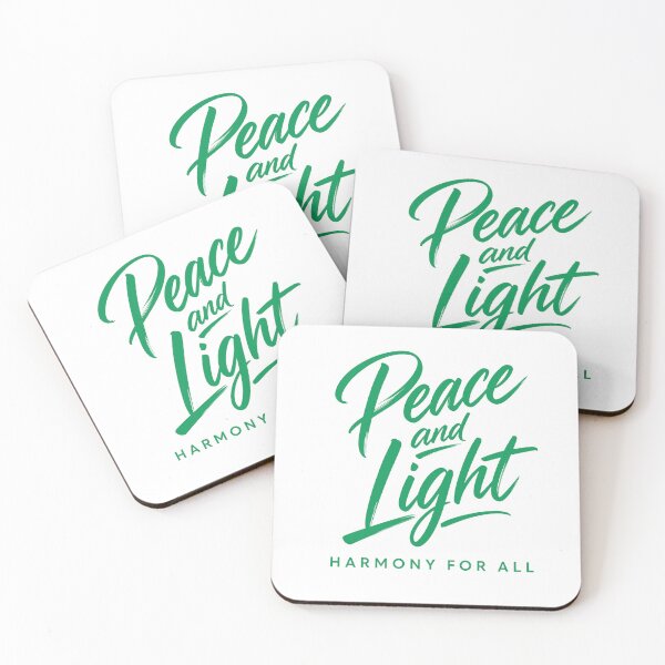 Item preview, Peace and Light Harmony for All Modern Typography designed and sold by ML-Media.