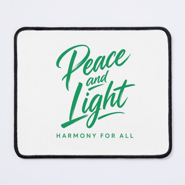 Item preview, Peace and Light Harmony for All Modern Typography designed and sold by ML-Media.
