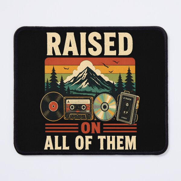 Item preview, Raised On All of Them Old School Music Formats designed and sold by Marblaes00.
