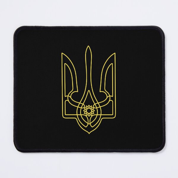 Item preview, Minimalist Ukrainian Tryzub Sunflower Emblem designed and sold by ML-Media.