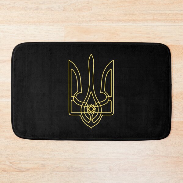 Item preview, Minimalist Ukrainian Tryzub Sunflower Emblem designed and sold by ML-Media.
