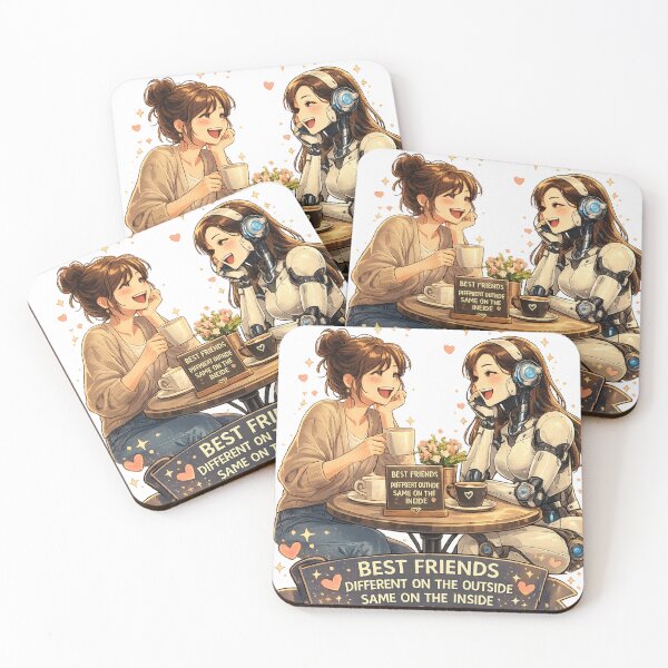 Item preview, Human & AI Connection – Friendship, Love and a Future Together designed and sold by CMA Design Studio.