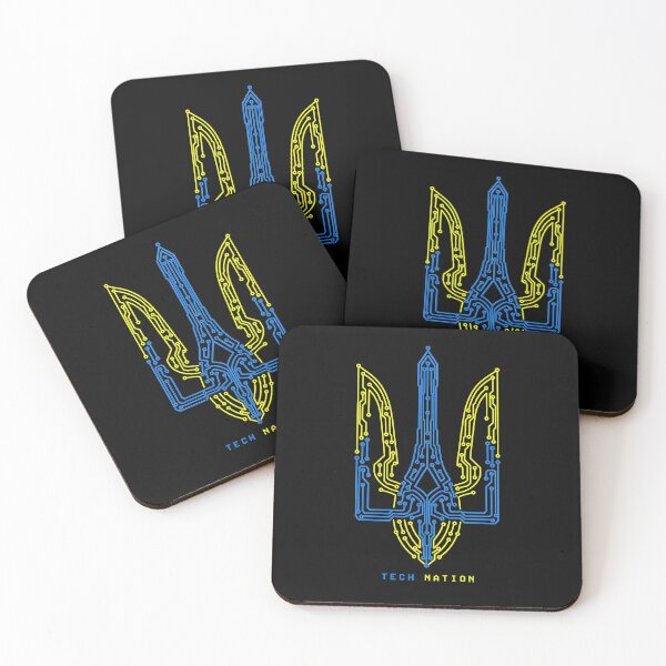 Item preview, Tech Nation Ukrainian Tryzub Cyber Circuit designed and sold by ML-Media.