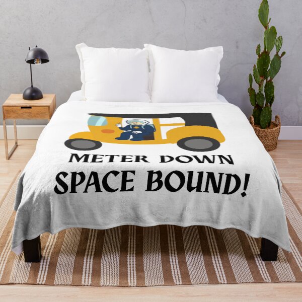 Item preview, Astronaut In Rickshaw Meter Down Space Bound designed and sold by KromaDesignLab.