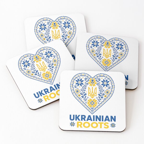 Item preview, Ukrainian Roots Heart Traditional Embroidery designed and sold by ML-Media.