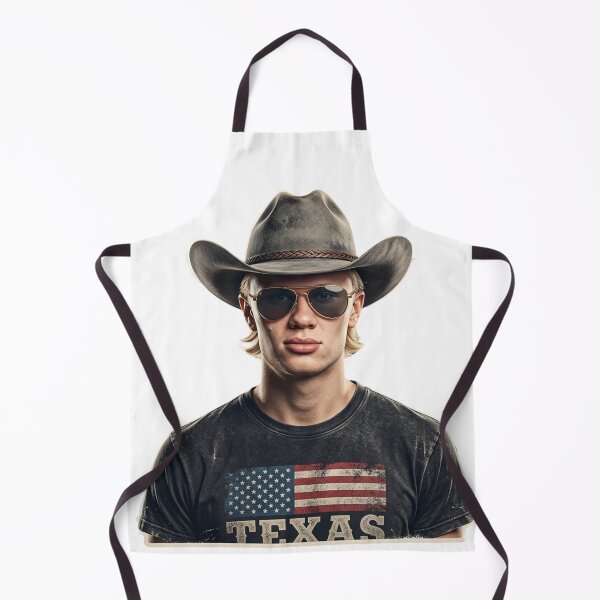 Item preview, Erling Haaland Texas Sticker designed and sold by Simplybe1.