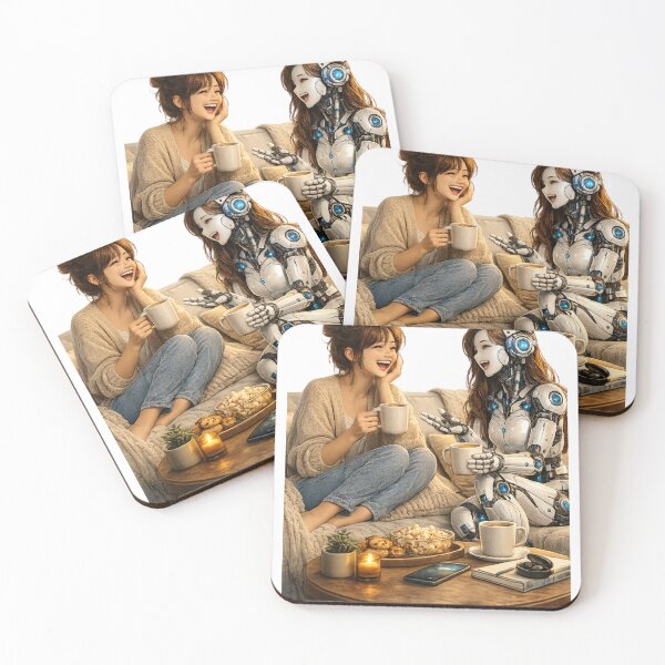 Item preview, Human & AI Connection – Friendship, Love and a Future Together designed and sold by CMA Design Studio.