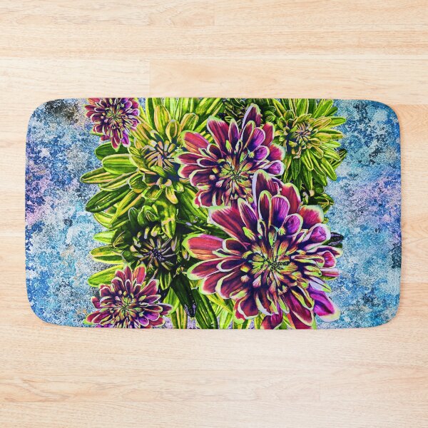 Item preview, Neon Green Chrysanthemums Background 1 designed and sold by nastiaart.