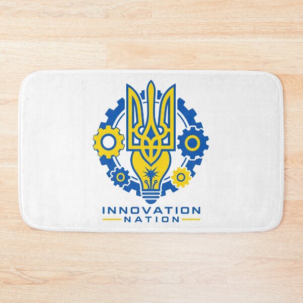 Item preview, Ukraine Innovation Nation Tryzub Lightbulb Gear designed and sold by ML-Media.