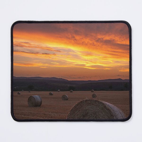 Item preview, Last Light Over the Harvest Field designed and sold by naturebyxomi.