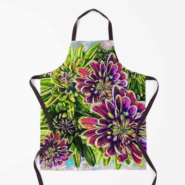 Item preview, Neon Green Chrysanthemums Background 2 designed and sold by nastiaart.