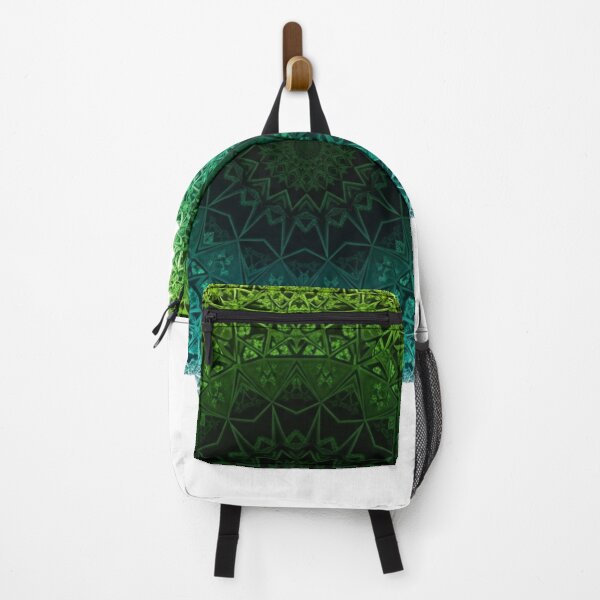 Item preview, Emerald Fractal Mandala – Geometric Sacred Sphere Design designed and sold by Dzblack.