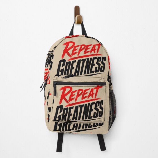 Item preview, Repeat Greatness – Bold Motivational Typography Design designed and sold by VioVibe.