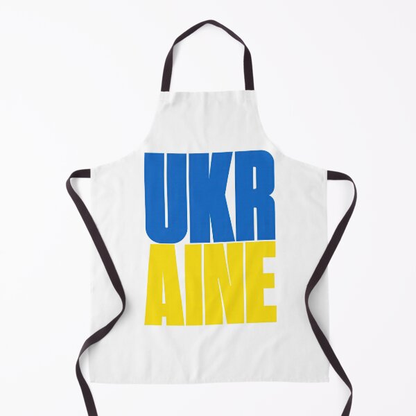 Item preview, Ukraine Typography Blue and Yellow designed and sold by ML-Media.