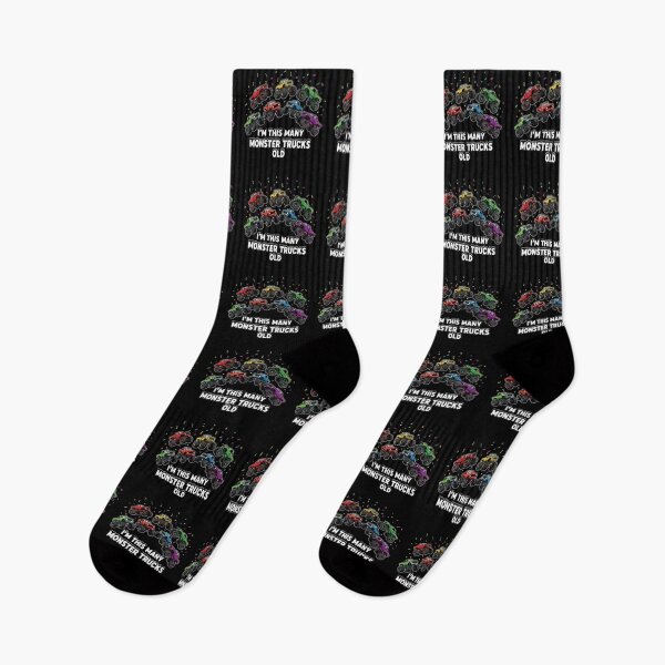 Item preview, I'm This Many Monster Trucks Old 7th Birthday Boy Kids Seven Years Old designed and sold by PopStars1993.