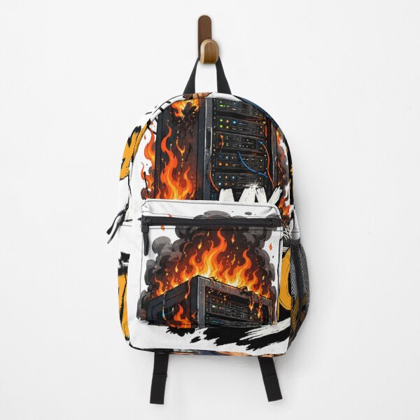 Item preview, It Works On My Machine Programmer Burning Server Chaos designed and sold by BartArtPhoto.